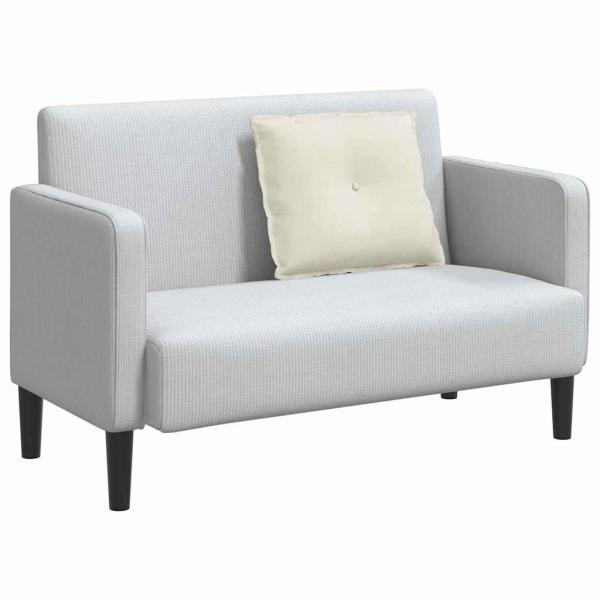 Rückenkissen Creme 60 x 50 cm Cordstoff