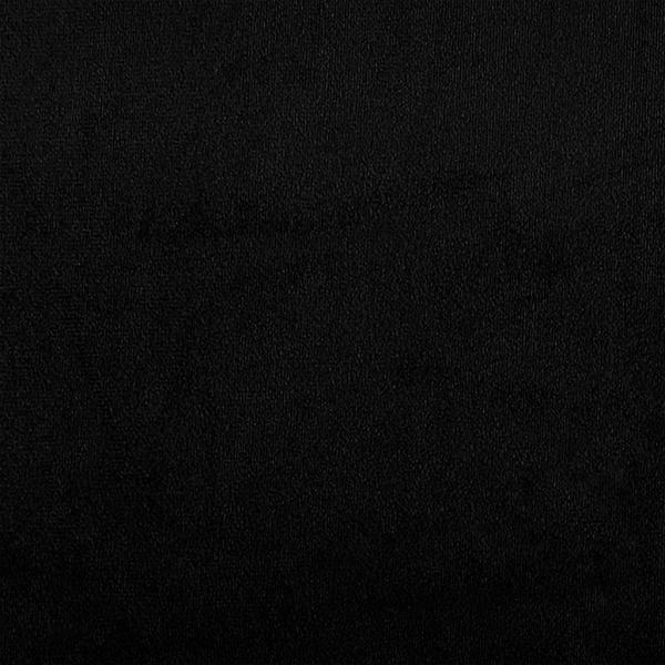 Rückenkissen Schwarz 80 x 50 cm Mikrofaserstoff