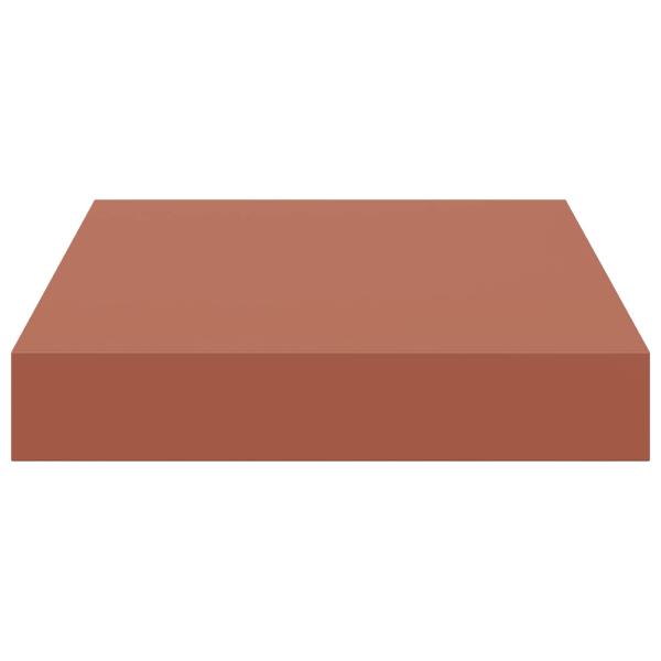 Wandregale 2 pcs Rot 23 x 23,5 x 4 cm Holzwerkstoff