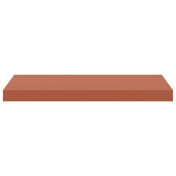 Wandregal Wandmontiert Rot 60 x 23,5 x 4 cm Holzwerkstoff