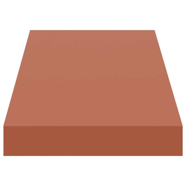 Wandregal Wandmontiert Rot 60 x 23,5 x 4 cm Holzwerkstoff