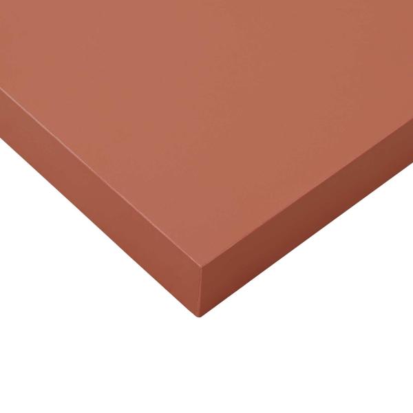 Wandregal Wandhalterung 2 Stk. Rot 90 x 23,5 x 3,8 cm
