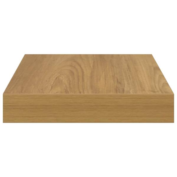 Wandregale 2 pcs Braun 23 x 23,5 x 4 cm Holzwerkstoff