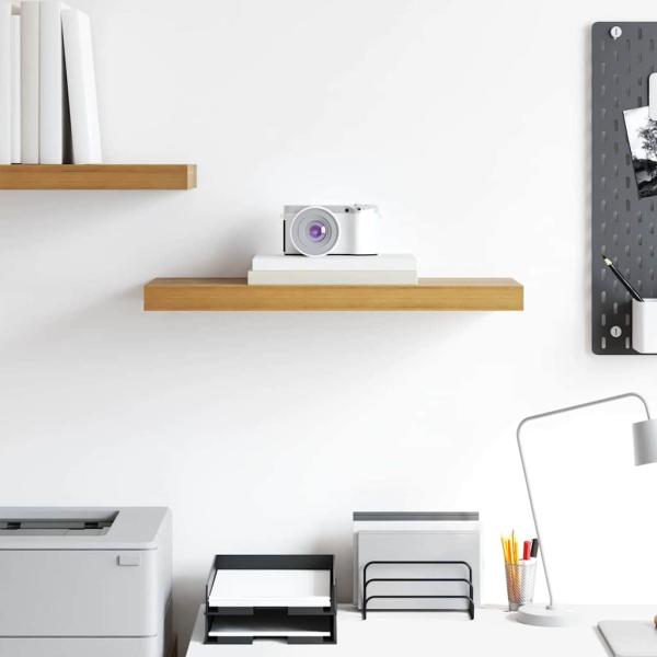 Wandregal Wandmontiert Braun 60 x 23,5 x 4 cm Holzwerkstoff