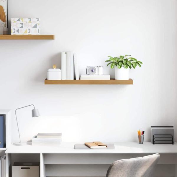 Wandregal Wandmontiert Braun 80 x 23,5 x 4 cm Holzwerkstoff