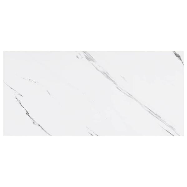 Wandregale 4 pcs Weiß Marmor 50 x 23,5 x 4 cm Holzwerkstoff