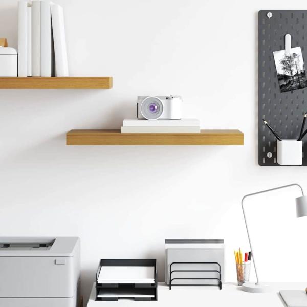 Wandregal Wandmontiert Beige 60 x 23,5 x 4 cm Holzwerkstoff