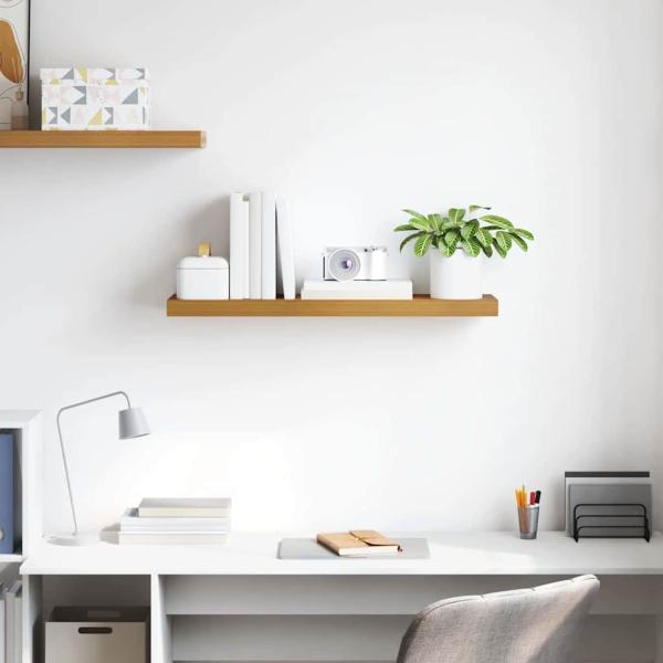 Wandregal Wandmontiert Beige 90 x 23,5 x 4 cm Holzwerkstoff