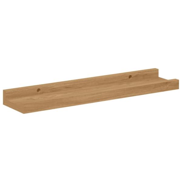 Wandregale mit Regal 4 pcs Braun 40 x 9 x 3 cm Holzwerkstoff