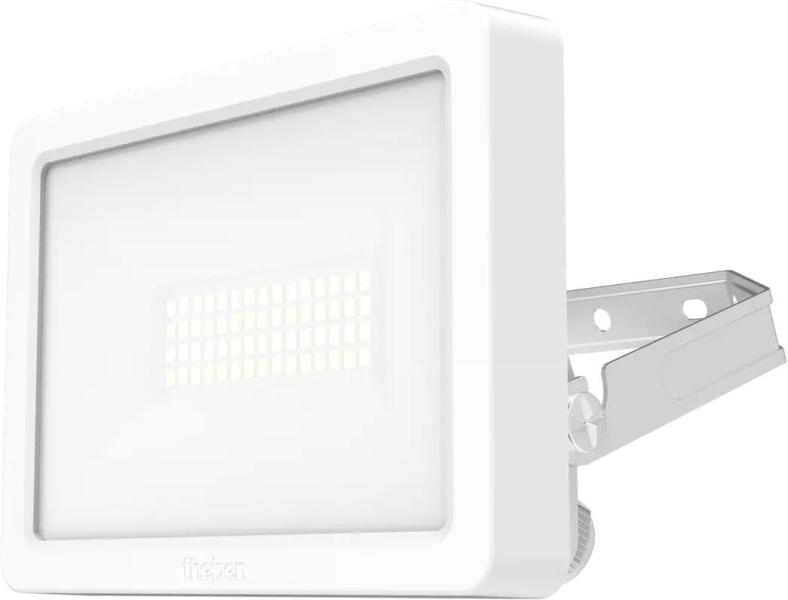 ARDEBO.de Theben theLeda B10 dual WH LED-Strahler, 10W, 120lm/W, 3000/4000K umschaltbar, DarkSky-Funktion, Diffuser-Abdeckung, 90° Neigung nach oben/unten, IK07, IP65, weiß (1020670)