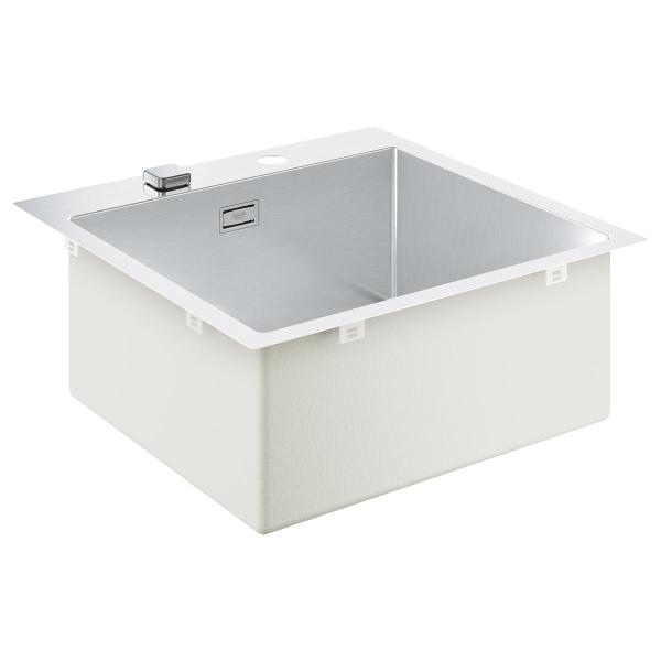 ARDEBO.de GROHE K800 Edelstahlspüle, 518x510mm, edelstahl (31583SD1)