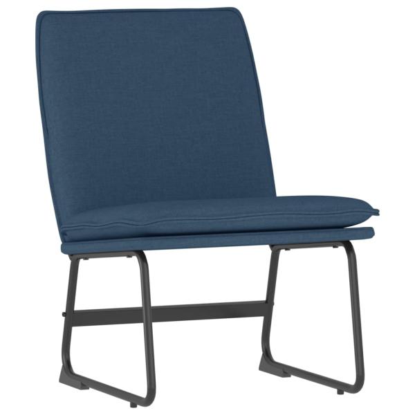 Loungesessel Blau 52x75x76 cm Stoff