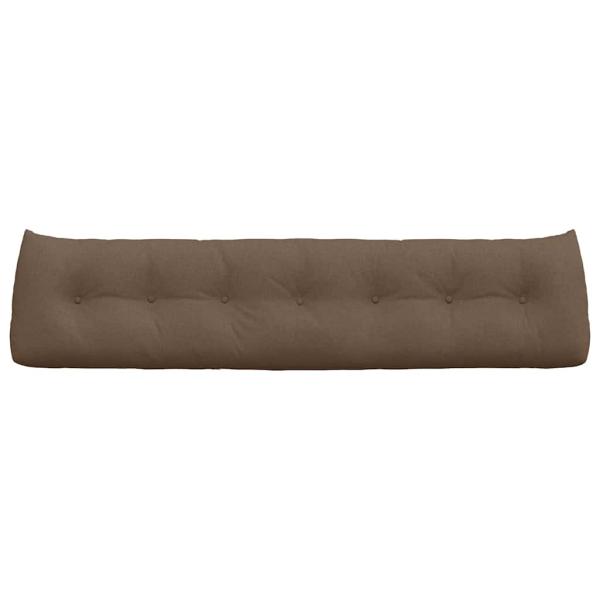 Rücken Kissen Braun 200 x 24 x 50 cm Stoff