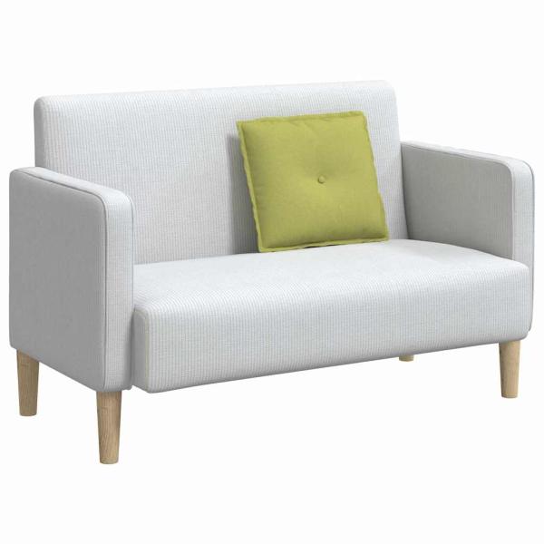 Rückenkissen Hellgrün 50 x 19 x 45 cm Stoff