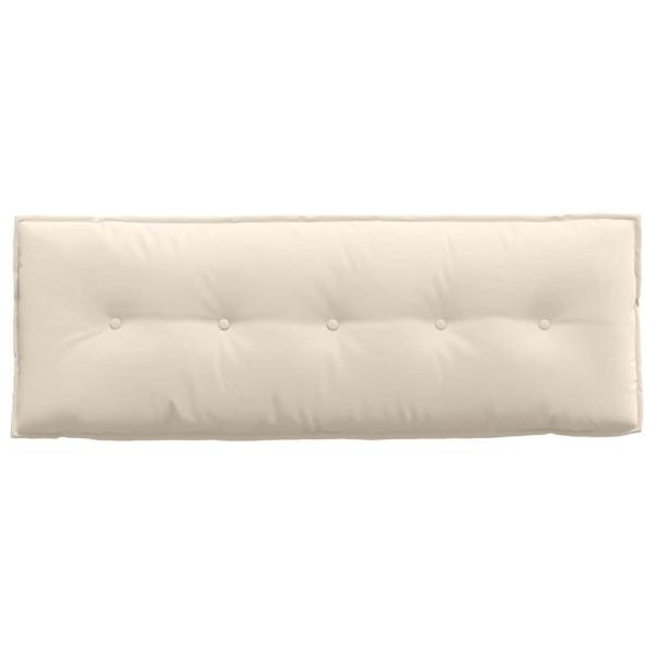 Rückenkissen Beige 140 x 50 cm Mikrofaserstoff