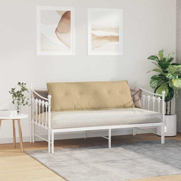 Rückenkissen Grau-Grün 140 x 50 cm Cordstoff