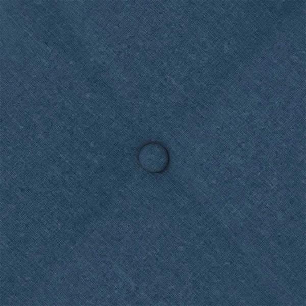 Rückenkissen Blau 160 x 19 x 50 cm Stoff