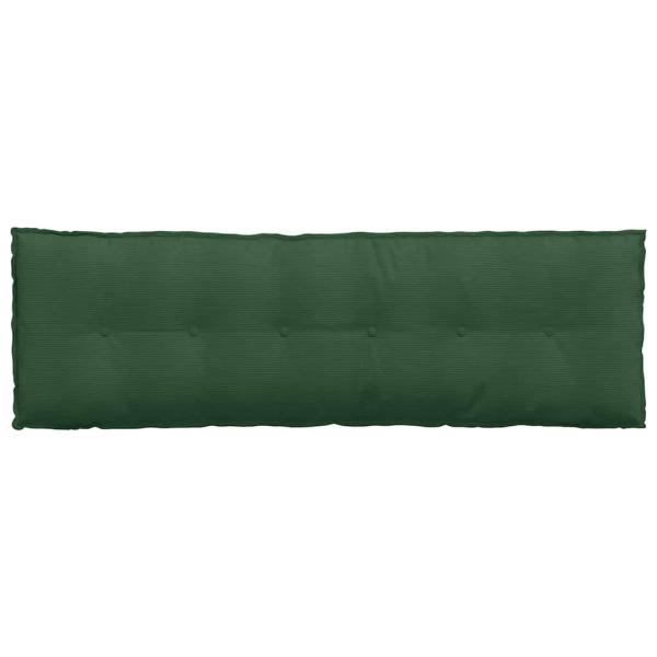 Rückenkissen Dschungelgrün 160 x 50 cm Cordstoff