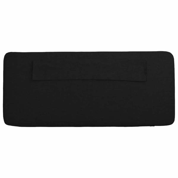 Gepolstertes Kopfteil mit Kopfteil Braun und Schwarz 80 cm