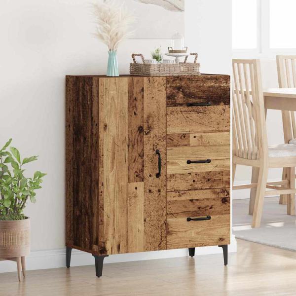 ARDEBO.de - Sideboard Altholz 69,5 x 34 x 90 cm Holzwerkstoff