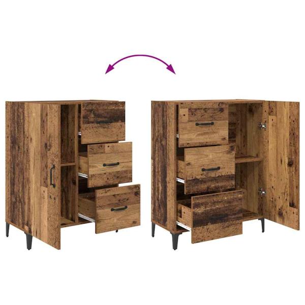 Sideboard Altholz 69,5 x 34 x 90 cm Holzwerkstoff