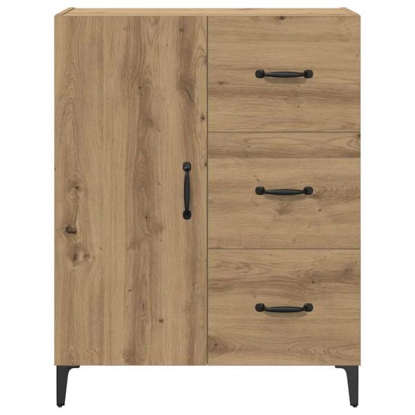 Sideboard Artisan-Eiche 69,5 x 34 x 90 cm Holzwerkstoff