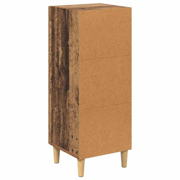 Altholz 34.5 x 32.5 x 90 cm Holzwerkstoff