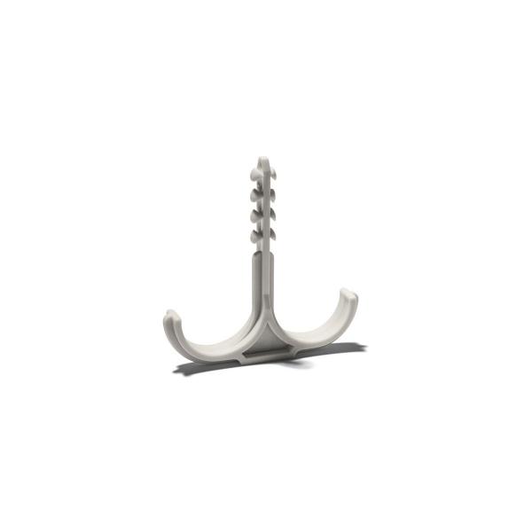 ARDEBO.de SCHNABL DSS 25-32 hgf. hellgrau Doppelschellen