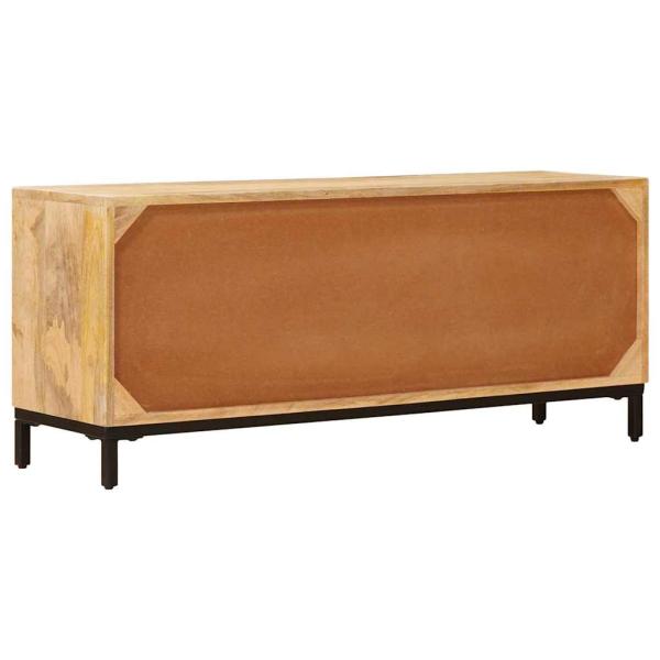 TV-Ständer Braun 110 x 30 x 46 cm Massivholz Mango