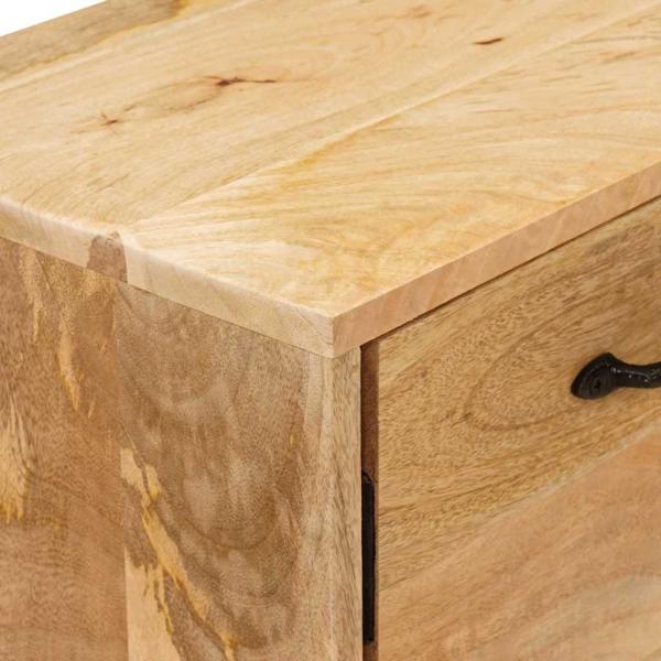 TV-Ständer Braun 110 x 30 x 46 cm Massivholz Mango