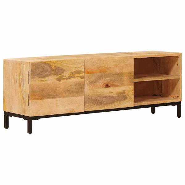 ARDEBO.de - Stauraumschränke Braun 110 x 30 x 40 cm Massivholz Mango
