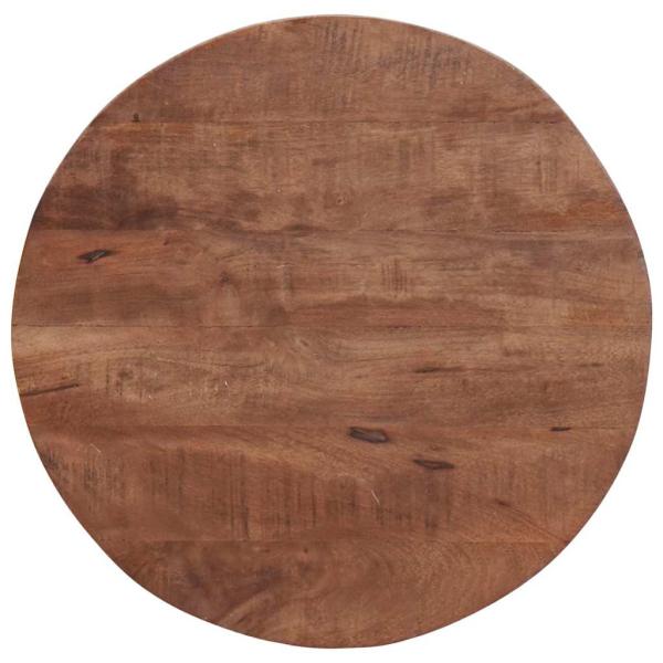 Nesting-Couchtische 2 pcs Massivholz Mango und Stahl