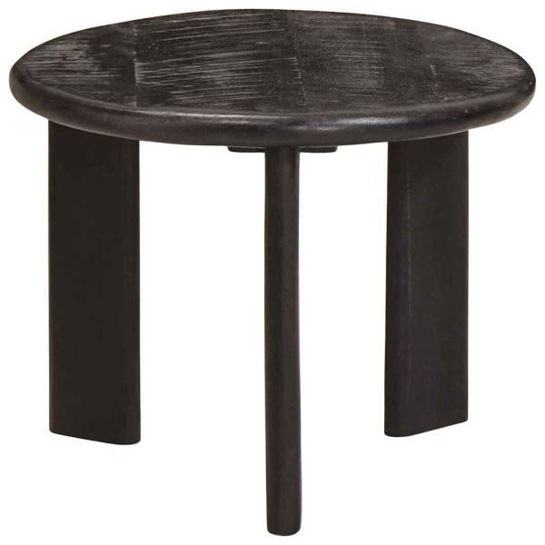 Satztische 2 pcs Weiß Massivholz Mango