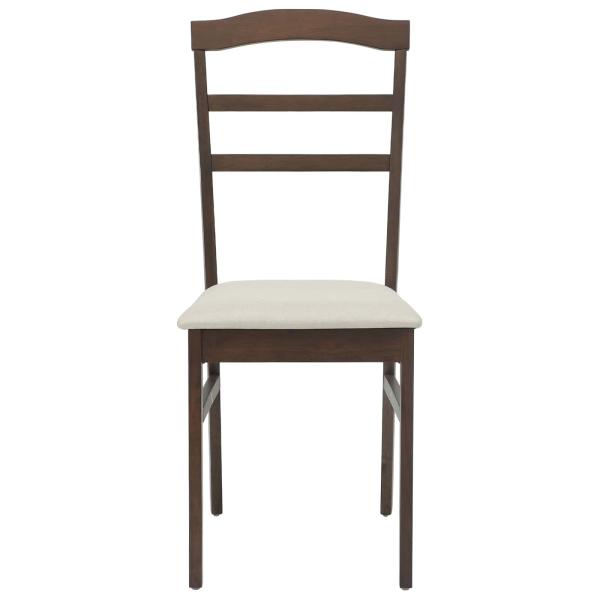 Esszimmerstuhl 2 pcs Hellbraun und hell Massivholz