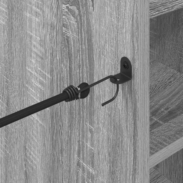 Golf Schrank Mit Rad Uni Graues Sonoma 65 x 45 x 98 cm