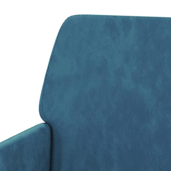 Sessel Blau 62x79x79 cm Samt