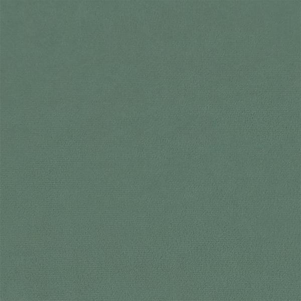 Kinderbettgestell mit Kopfteil Meergrün 80 x 200 cm Samt