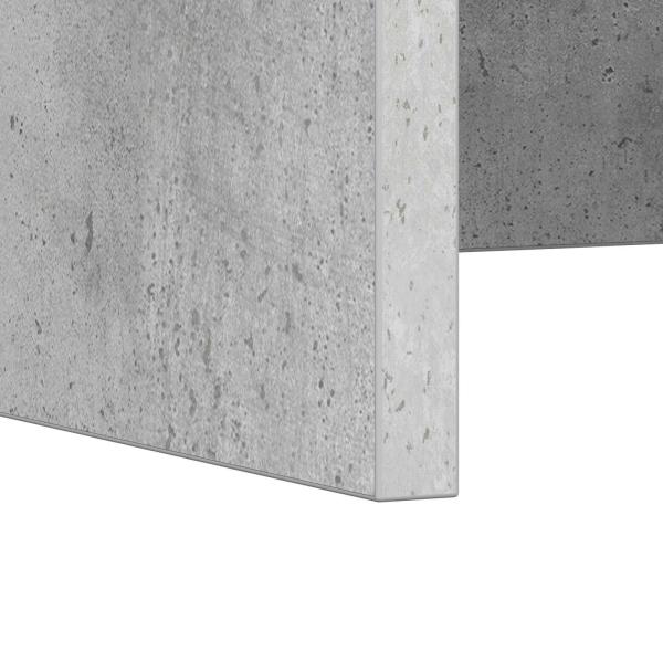 Wandtisch Beton Grau 100 x 45 x 30 cm Holzwerkstoff