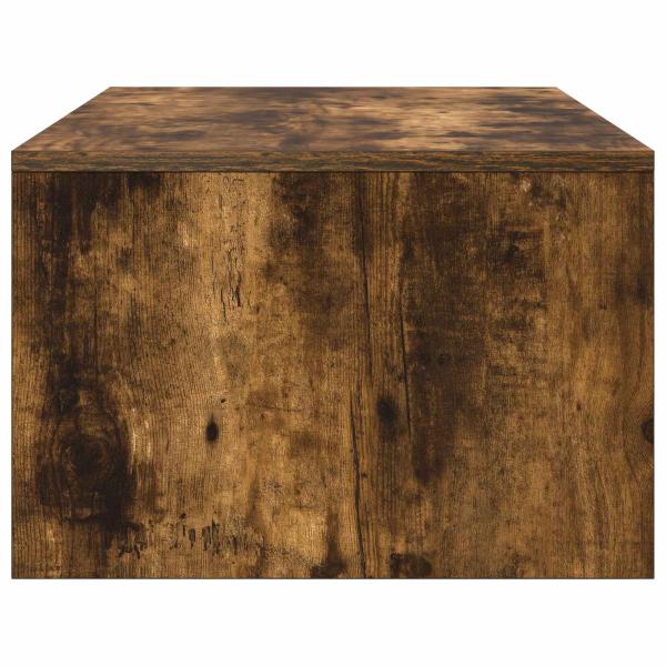 Wandtisch Geräucherte Eiche 100 x 45 x 30 cm Holzwerkstoff