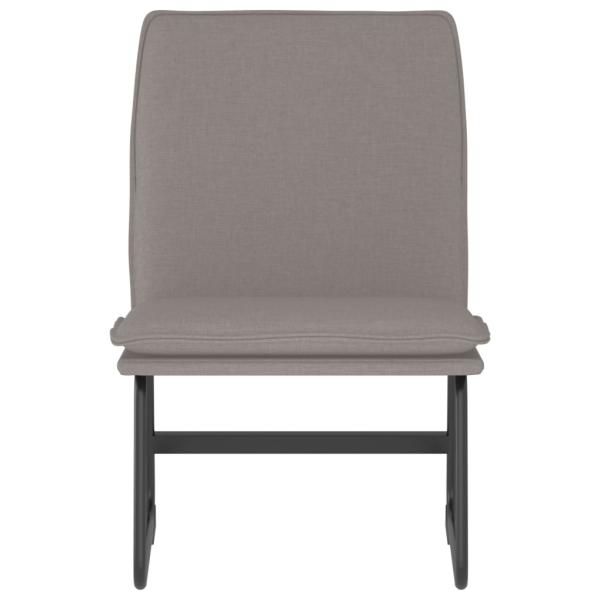 Loungesessel Taupe 52x75x76 cm Stoff