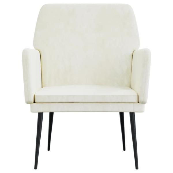 Sessel Creme 62x79x79 cm Samt