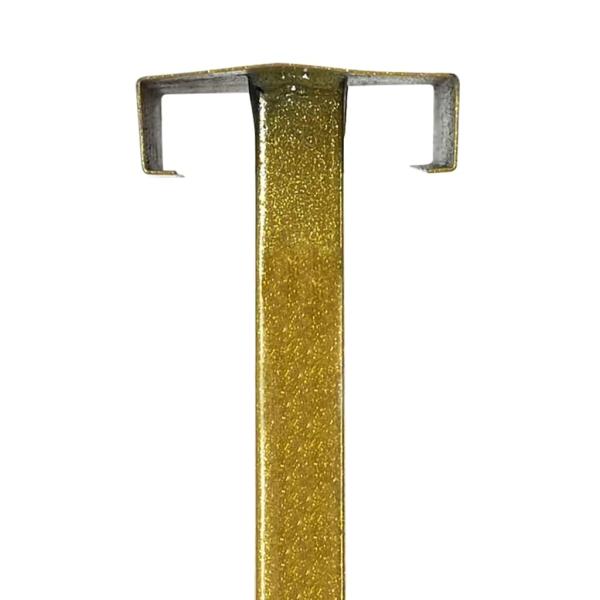 Messestände 2 pcs Gold 30 x 24 x 208 cm Eisen