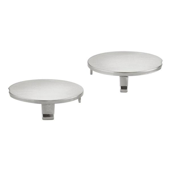 ARDEBO.de GROHE Abdeckkappe 64585, für Thermostatgriffe, 2 Stück, supersteel (64585DCM)