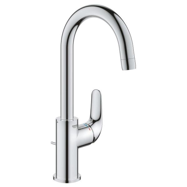 ARDEBO.de GROHE Swift Einhebel Waschtischarmatur, Quickfix, hoher Auslauf, 1/2", L-Size, chrom (24330001)