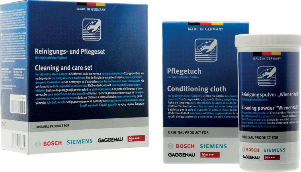 ARDEBO.de Pflegeset, Reinigungs- und Plegeset für Edelstahloberflächen 00311964