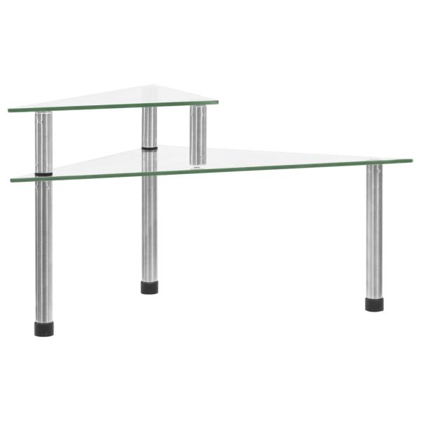 ARDEBO.de - Küchenregal Transparent 49,5x35x19 cm Hartglas