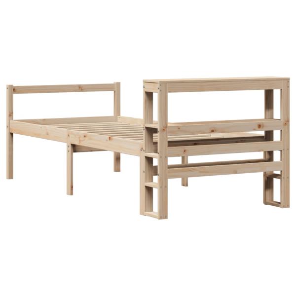 Seniorenbett mit Kopfteil ohne Matratze 90x190 cm