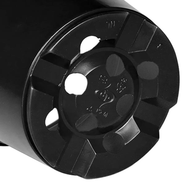 Blumentopf 50 pcs Schwarz Ø 15 x 12,5 cm Kunststoff