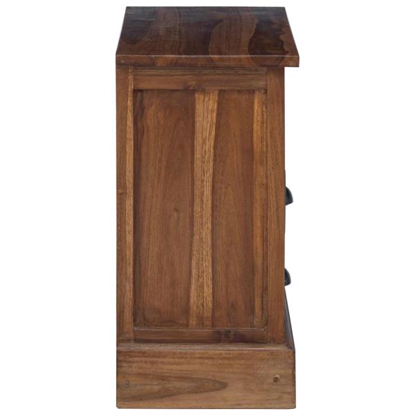 Aufbewahrungsschrank Braun 60 x 30 x 60 cm Massivholz Teak