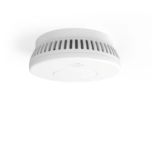 SmartLife Smoke Detector | Wi-Fi | Battery Powered | Sensor life cycle: 10 year | EN 14604 | Max. battery life: 120 Months
